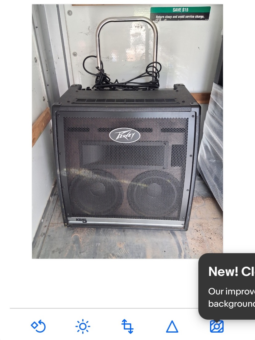 Peavey KB 5 Black Keyboard Amplifier
